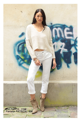 Belair - Printemps-Été 2017 - Pull PAPITO - Pantalon PATRICIA Belair - Printemps-Été 2017 - Pull PAPITO - Pantalon PATRICIA