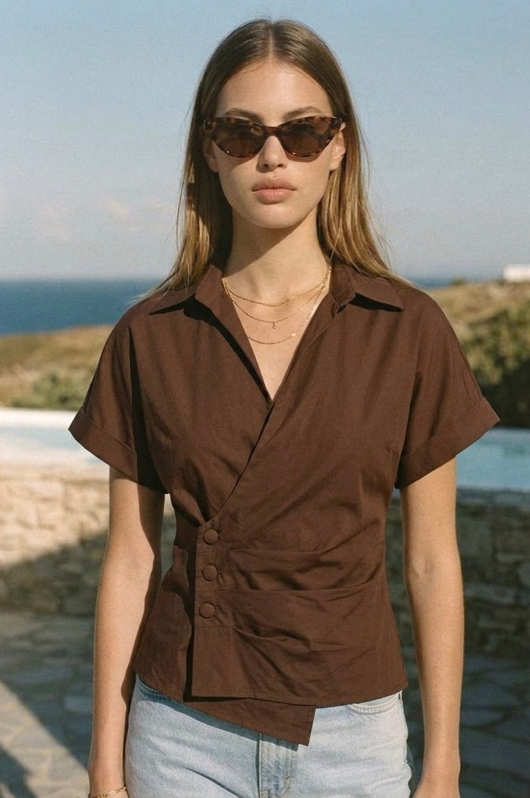 Chemise Cassis